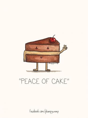 Peace of cake